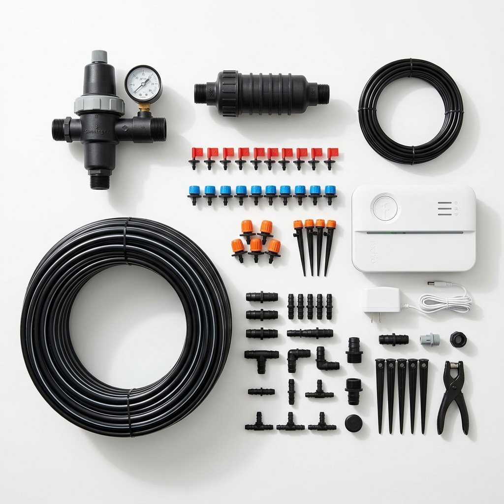Drip irrigation components